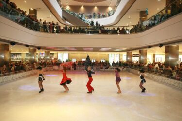 Ice rink in Istanbul