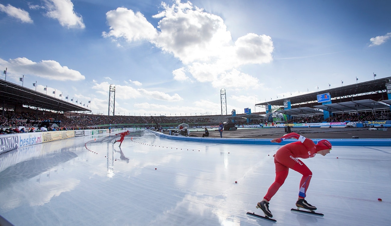 Rent or Buy a Speed skating rink ISU approved IceWorld