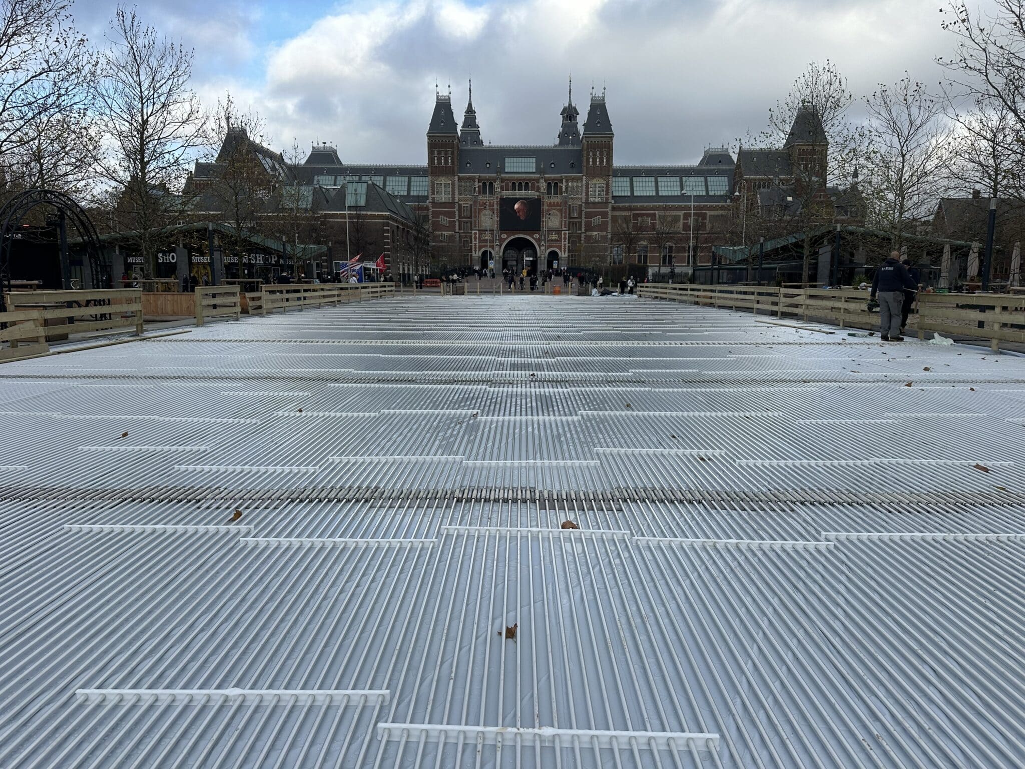 Installation Ice Rink Museumplein